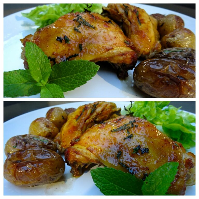 Hauts de cuisse de poulet rôtis - La recette facile par Toqués 2 Cuisine