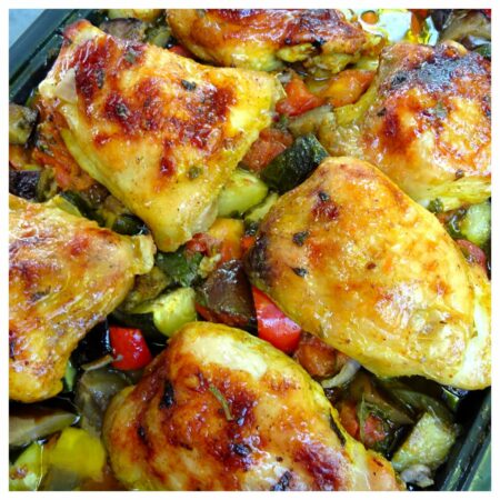 Poulet à la ratatouille - 9