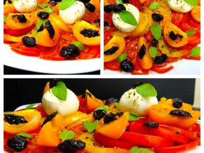 Salade de tomates à la Burrata - 4