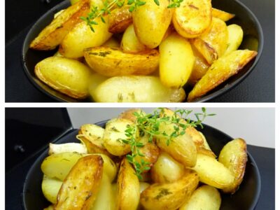 Wok de pommes de terre au thym - 4