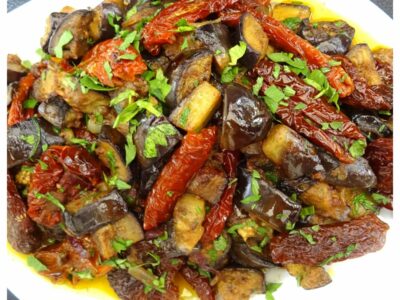 Aubergines au curry - 7