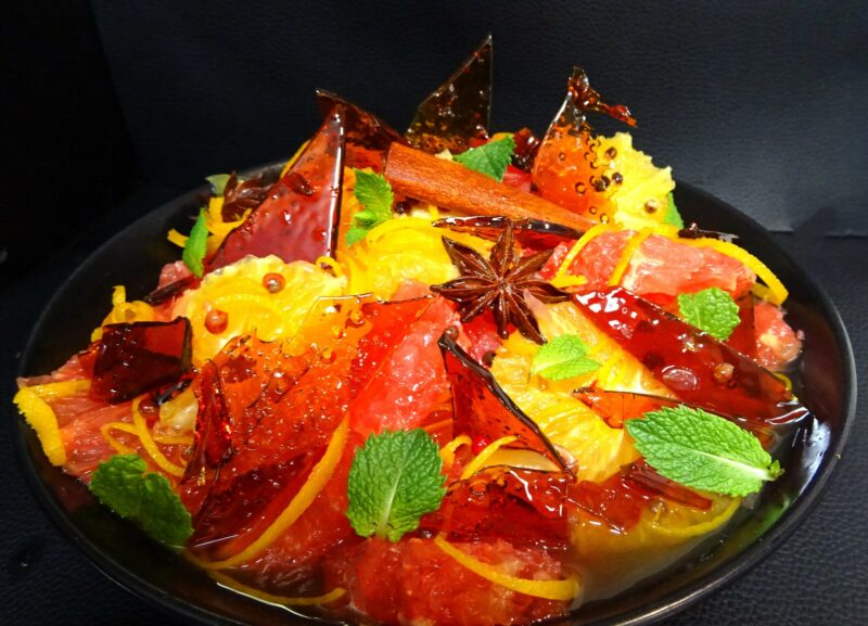 Salade d'agrumes aux éclats de caramel - 11