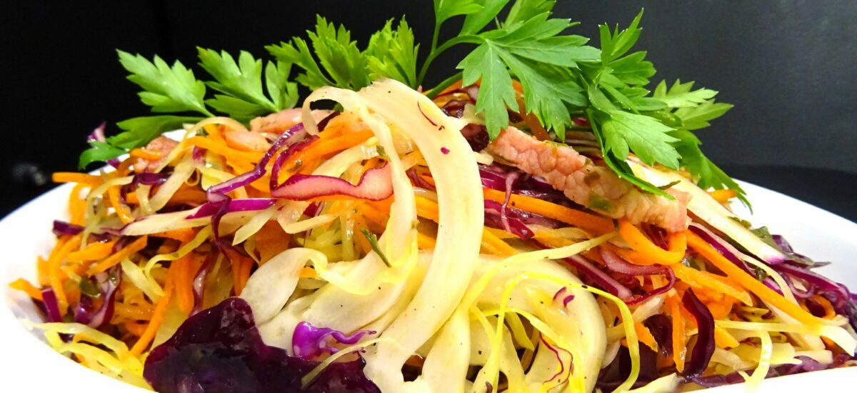 Salade aux choux et carottes