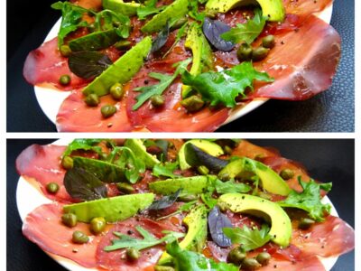 Bresaola aux avocats - 4