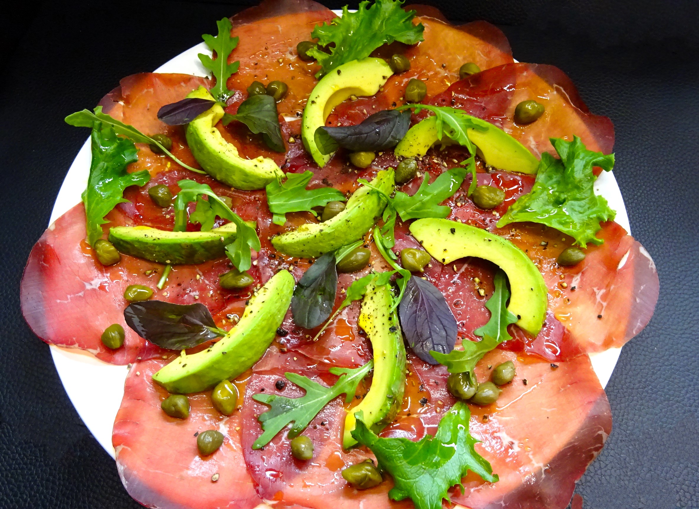 Bresaola aux avocats - 1