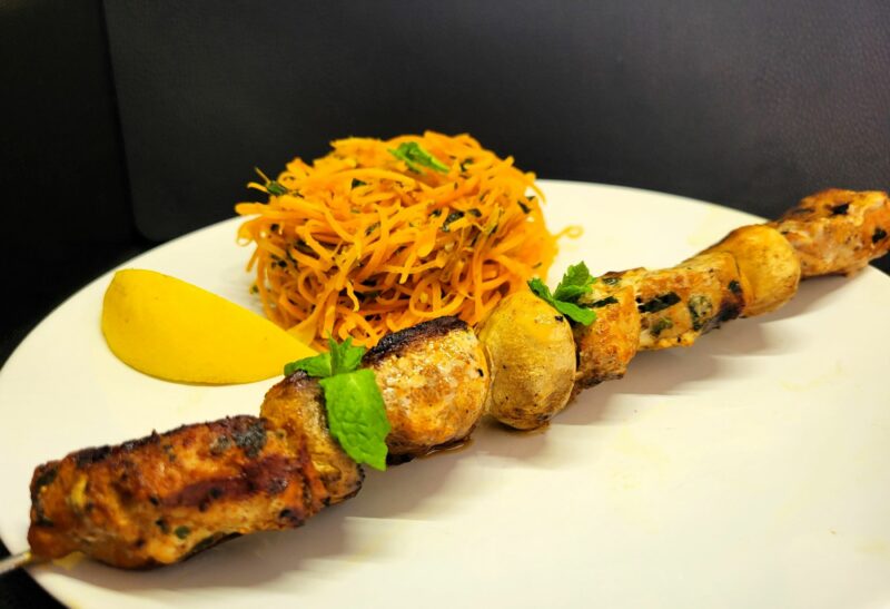 Brochettes de porc aux épices chili - 2