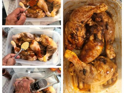Cuisses de poulet au soja et coriandre - 3