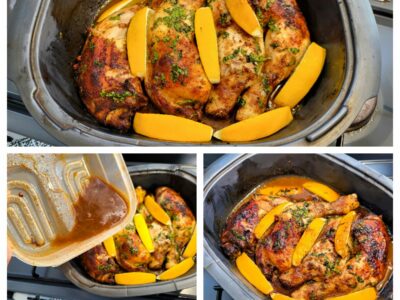 Cuisses de poulet au soja et coriandre - 7