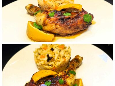 Cuisses de poulet au soja et coriandre - 8