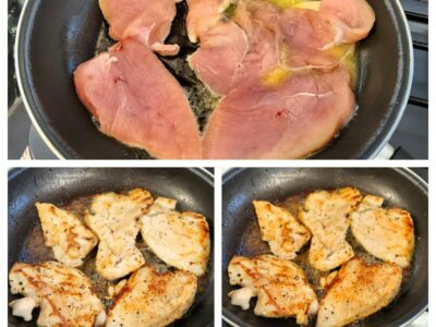 Escalopes de dinde aux deux moutardes - 3