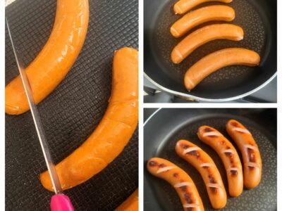 Saucisses Bockwurst au chou - 7