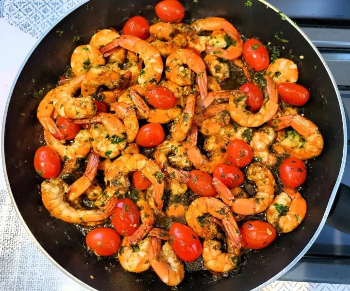 Crevettes au vinaigre Balsamique - 8