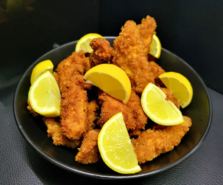 Aiguillettes de poulet panées au curcuma - 3