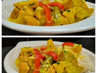 Curry de dinde à l'ananas - 11