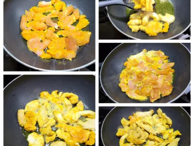 Curry de dinde à l'ananas - 5