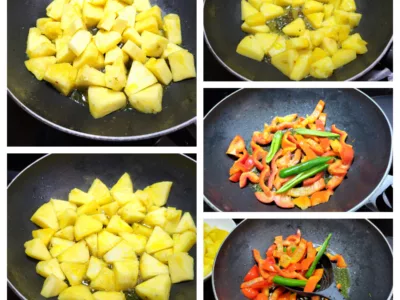 Curry de dinde à l'ananas - 6