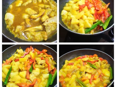 Curry de dinde à l'ananas - 9