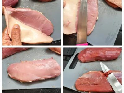 Filets de canard au beurre de basilic - 3
