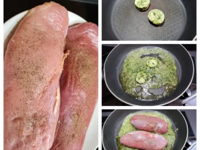 Filets de canard au beurre de basilic - 4
