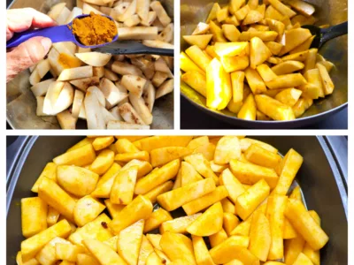 Navets au curcuma - 4