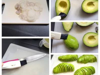 Carpaccio de saumon fumé et avocat - 3