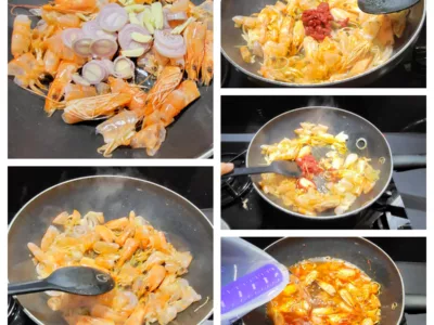 Lieu noir au curry et crème de coco - 3