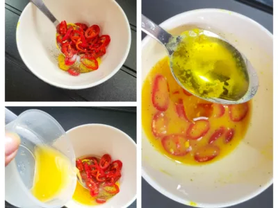 Salade ananas et avocats - 3