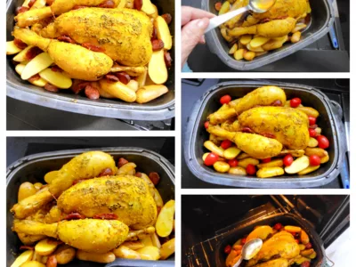 Poulet rôti au chorizo - 5