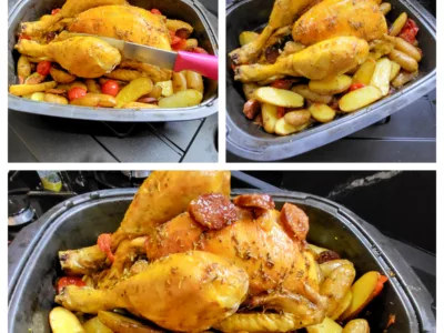 Poulet rôti au chorizo - 6