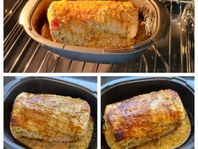 Rôti de porc au miel et moutarde - 6
