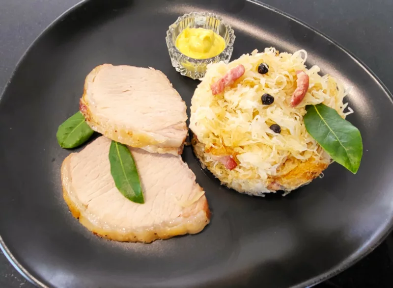 Rôti de porc à la choucroute - 2