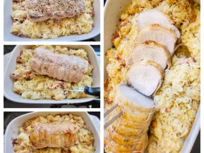 Rôti de porc à la choucroute - 5