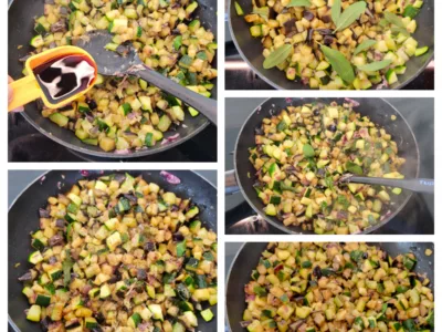 Wok de légumes à la sauge - 6