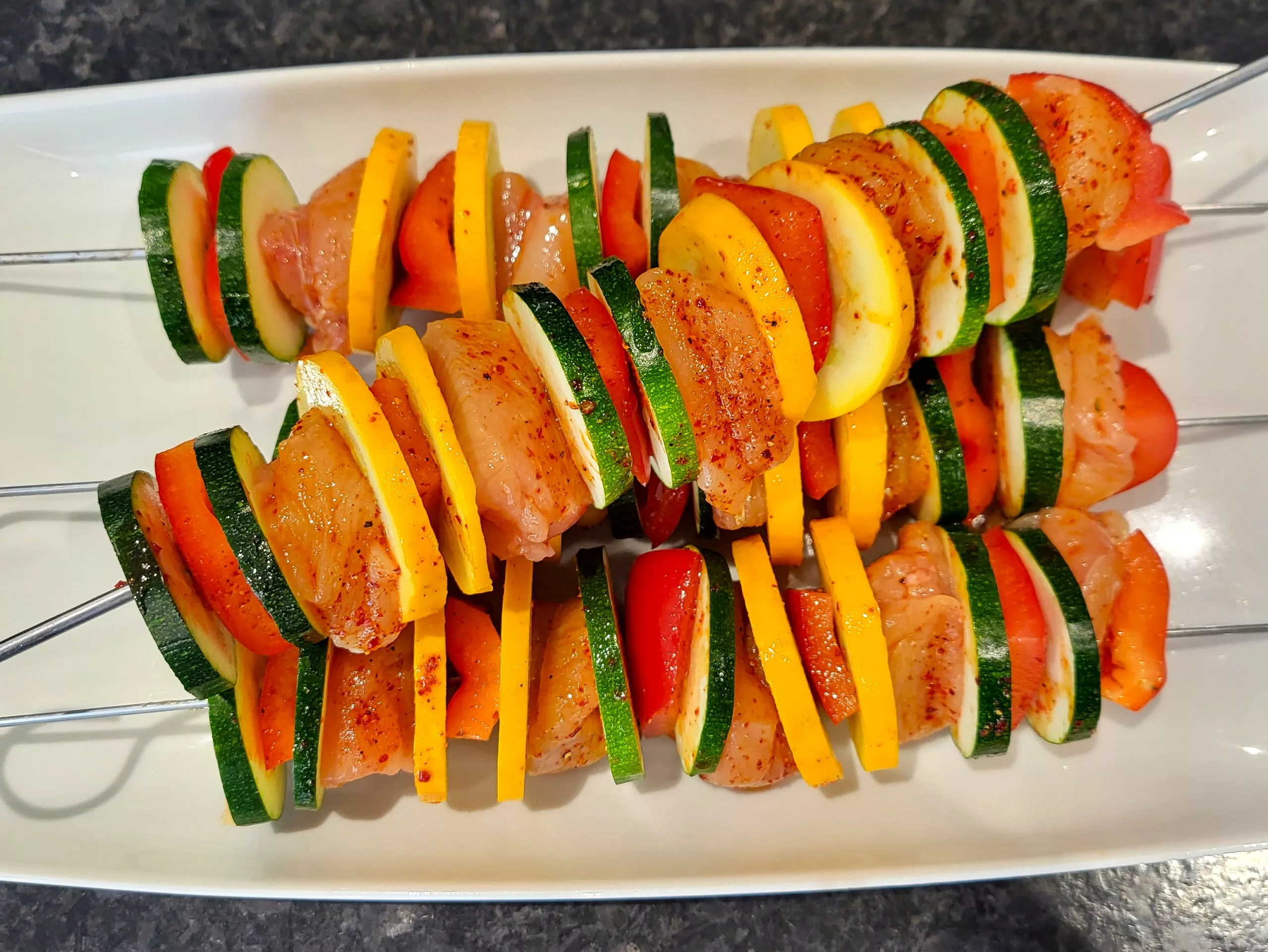 Brochettes mixtes au piment d'Espelette - 1