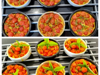 Clafoutis de tomates cerises - 6