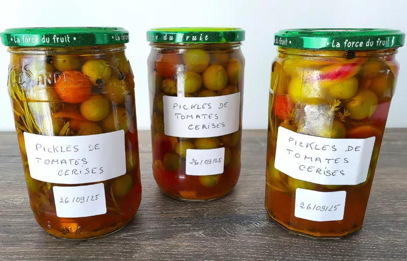 Pickles de tomates cerises - 3