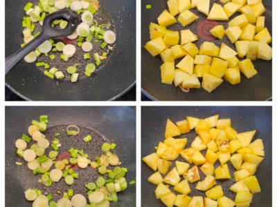 Poulet au rhum et ananas - 5