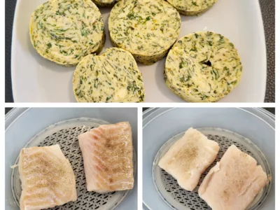 Dos de cabillaud au beurre de basilic - 2