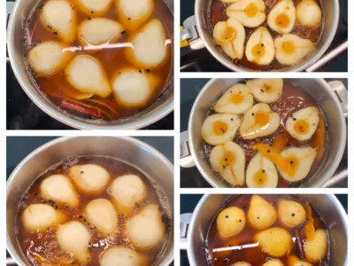 Poires pochées au Porto Blanc - 5