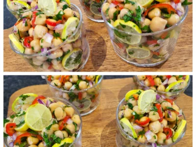 Salade de pois chiches aux citrons caviar - 5