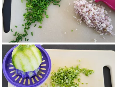 Tartare de saumon aux citrons caviar - 2