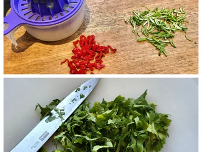 Queues de langoustes créoles au four - 2