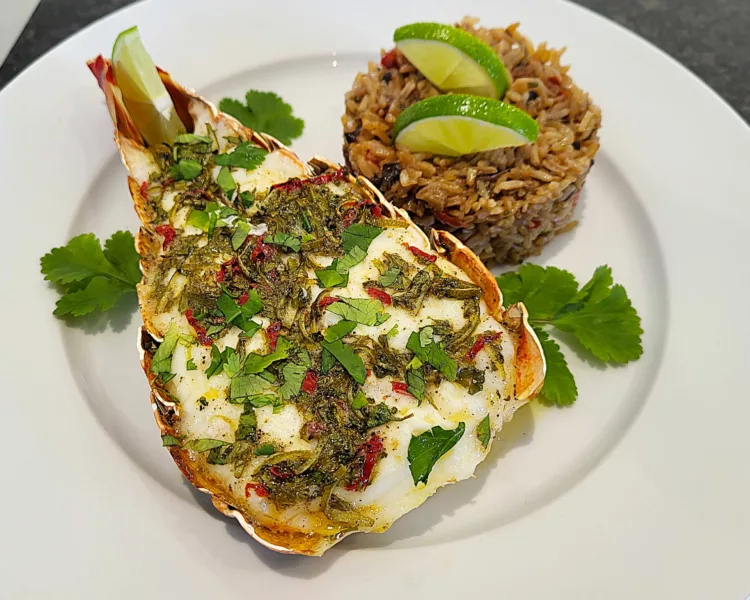 Queues de langoustes créoles au four - 6