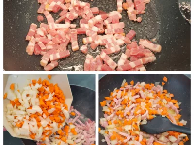 Saucisses de Montbéliard au chou - 5