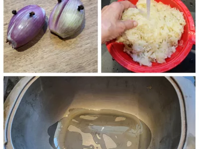 Noix de St Jacques à la choucroute - 3