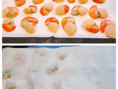 Noix de St Jacques à la choucroute - 7